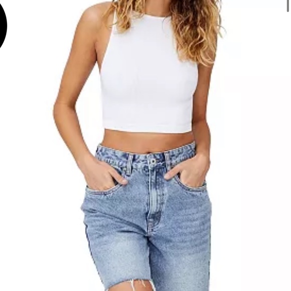 🔥 COTTON ON BEANIE SEAMLESS HIGH NECK TANK TOP 🔥 - Picture 5 of 10